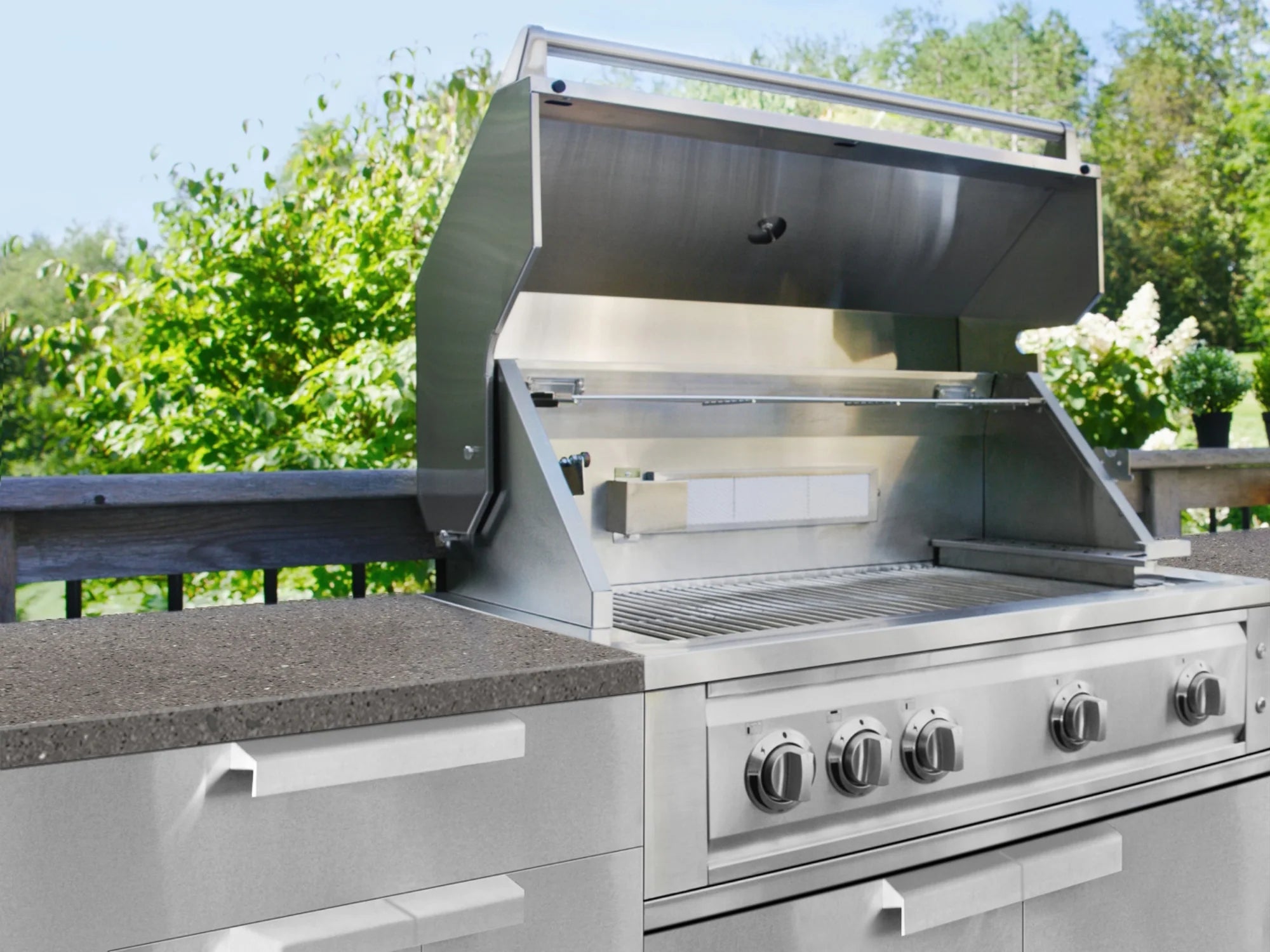 Classic Series 4PC Modular Outdoor Kitchen · 304 Stainless Steel · SS Door · Platinum Grill