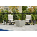 Outdoor Great Room Cove 24" Square Built-In Gas Fire Pit | Outdoor Kitchen Compatible