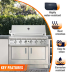 Kalamera 6-Burner Infrared Gas Grill | High-Performance Stainless Steel Backyard Grill