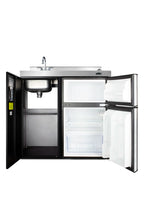 All-In-One 3.2 Cubic Feet Freestanding Mini Fridge with Freezer