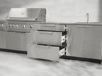 Classic Series 4PC Modular Outdoor Kitchen · 304 Stainless Steel · SS Door · Platinum Grill