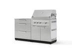 Classic Series 4PC Modular Outdoor Kitchen · 304 Stainless Steel · SS Door · Platinum Grill