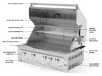 Classic Series 4PC Modular Outdoor Kitchen · 304 Stainless Steel · SS Door · Platinum Grill