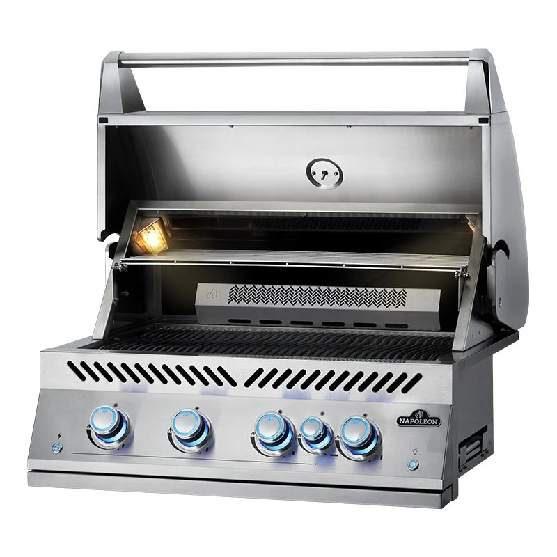 Napoleon 700 Series Built-In Gas Grill w/ Rotisserie & SafetyGlow