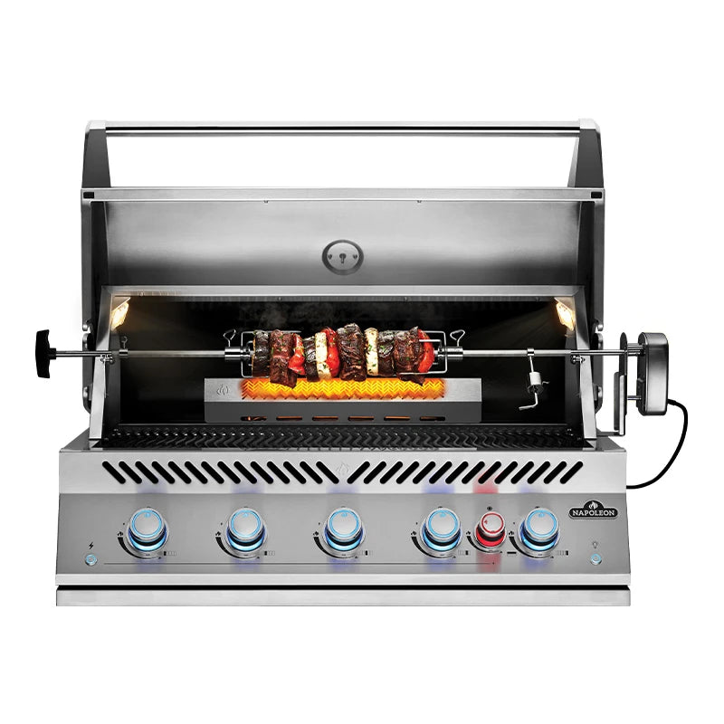 Napoleon 700 Series Built-In Gas Grill w/ Rotisserie & SafetyGlow