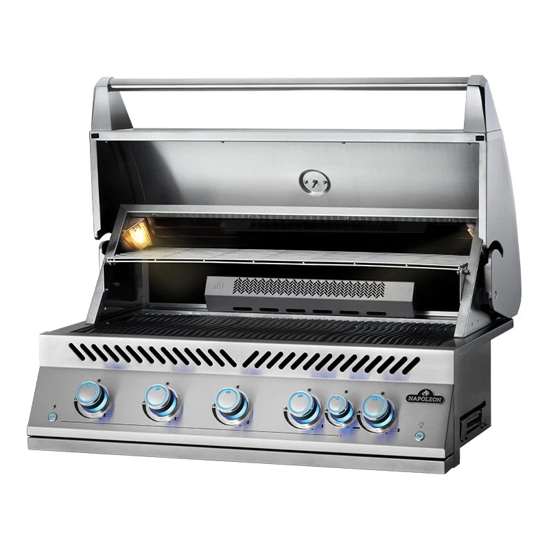 Napoleon 700 Series Built-In Gas Grill w/ Rotisserie & SafetyGlow