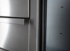 American Made Grills 18" Deluxe 3-Drawer Outdoor Kitchen Storage Unit | Built-In Ready