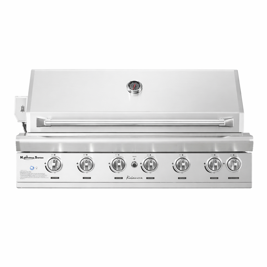 Kalamera 6-Burner Infrared Gas Grill | High-Performance Stainless Steel Backyard Grill