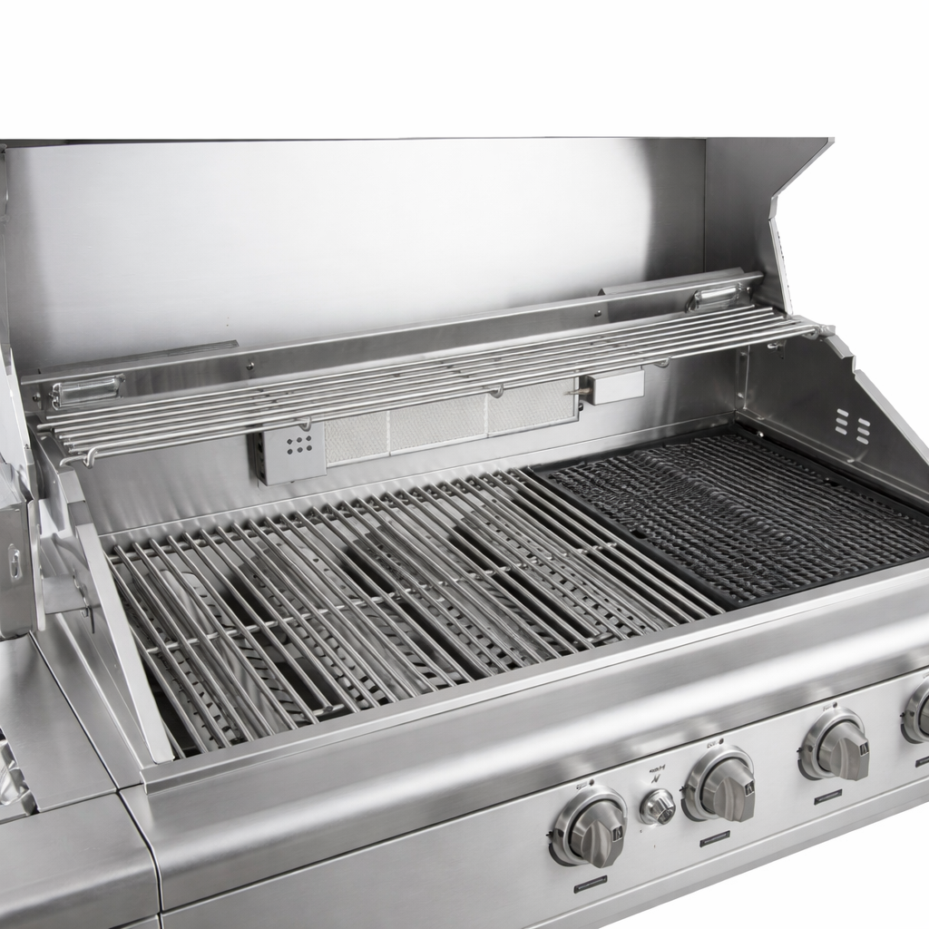 Kalamera 6-Burner Infrared Gas Grill | High-Performance Stainless Steel Backyard Grill