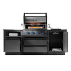Napoleon Oasis 300 Built-In 32 Inch 700 Series Grill w/ Infrared Burner in Matte Black