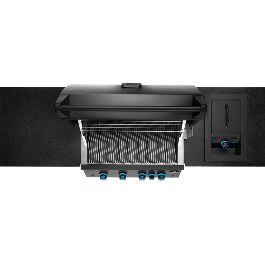 Napoleon Oasis 300 Built-In 32 Inch 700 Series Grill w/ Infrared Burner in Matte Black