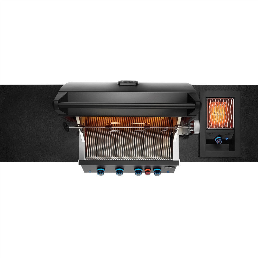 Napoleon Oasis 300 Built-In 32 Inch 700 Series Grill w/ Infrared Burner in Matte Black