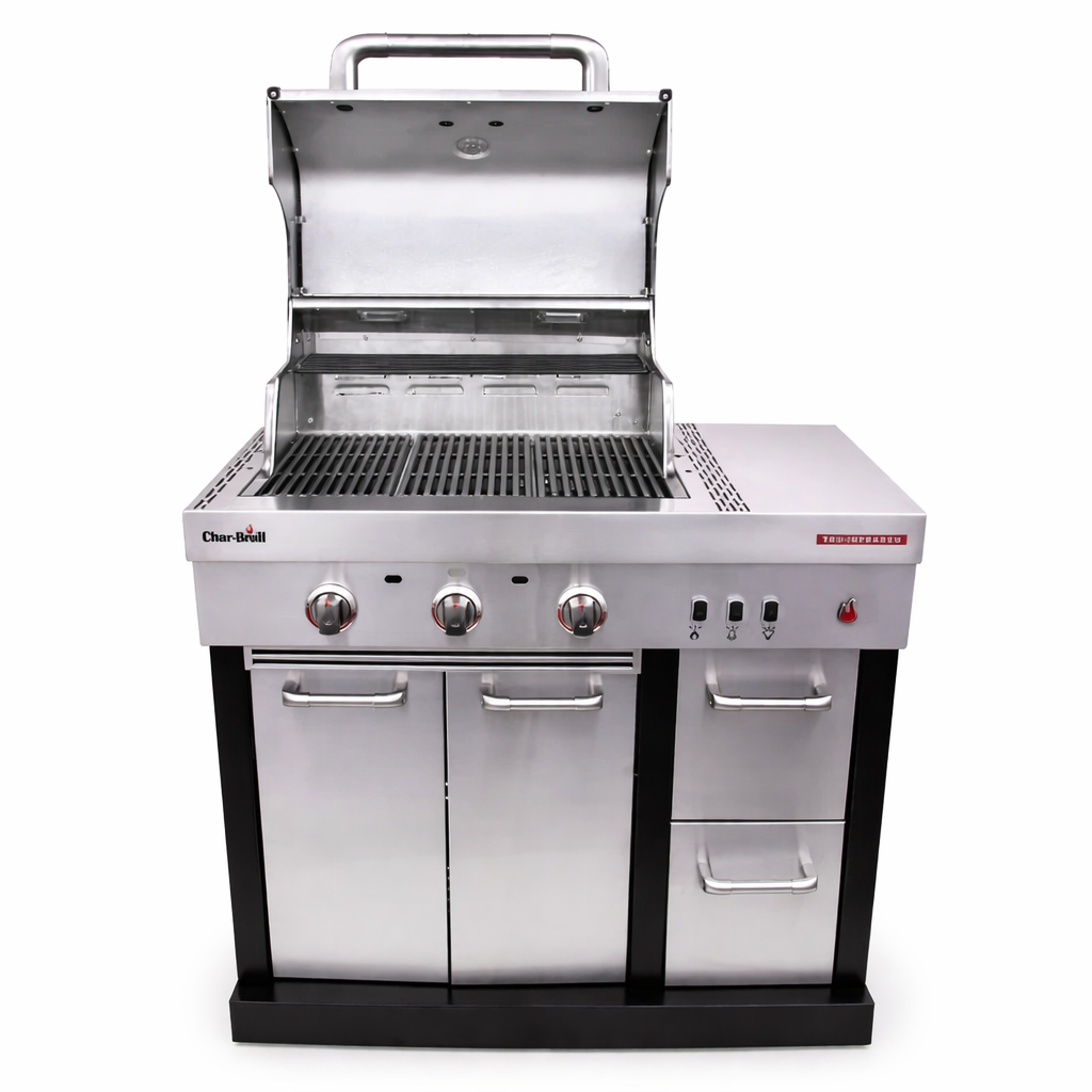 Charbroil Medallion Series 3-Burner Infrared Built-In Gas Grill | Modular Outdoor Kitchen Ready