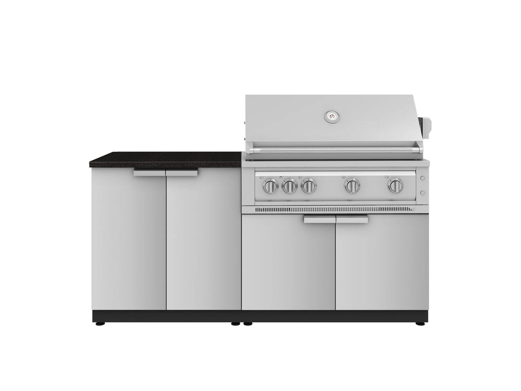 Classic Series 4PC Modular Outdoor Kitchen · 304 Stainless Steel · SS Door · Platinum Grill
