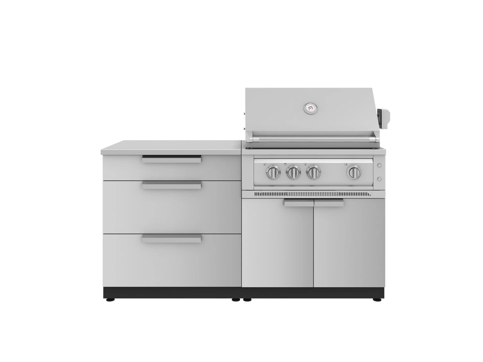 Classic Series 4PC Modular Outdoor Kitchen · 304 Stainless Steel · SS Door · Platinum Grill