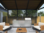 Classic Series 4PC Modular Outdoor Kitchen · 304 Stainless Steel · SS Door · Platinum Grill