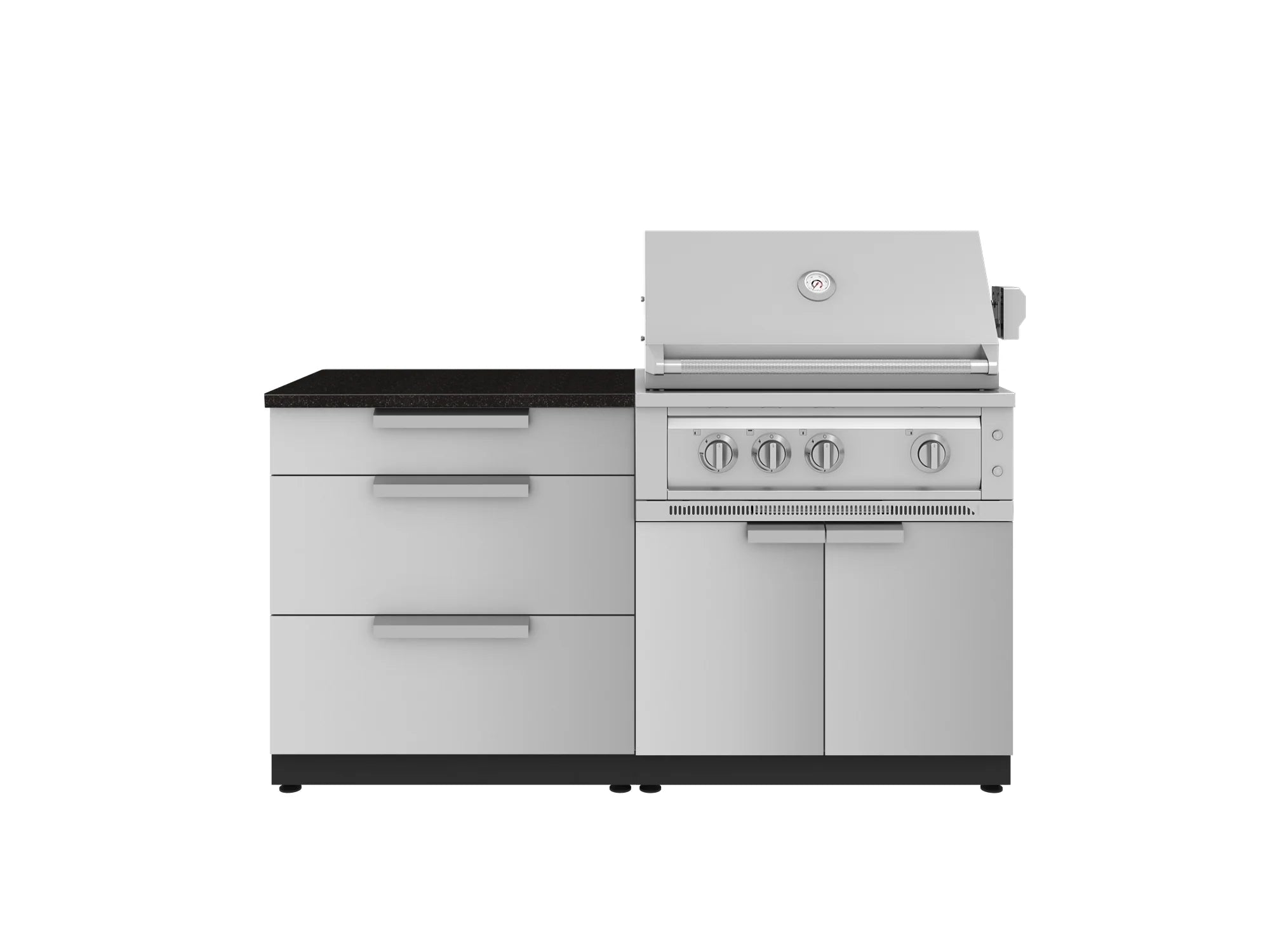 Classic Series 4PC Modular Outdoor Kitchen · 304 Stainless Steel · SS Door · Platinum Grill