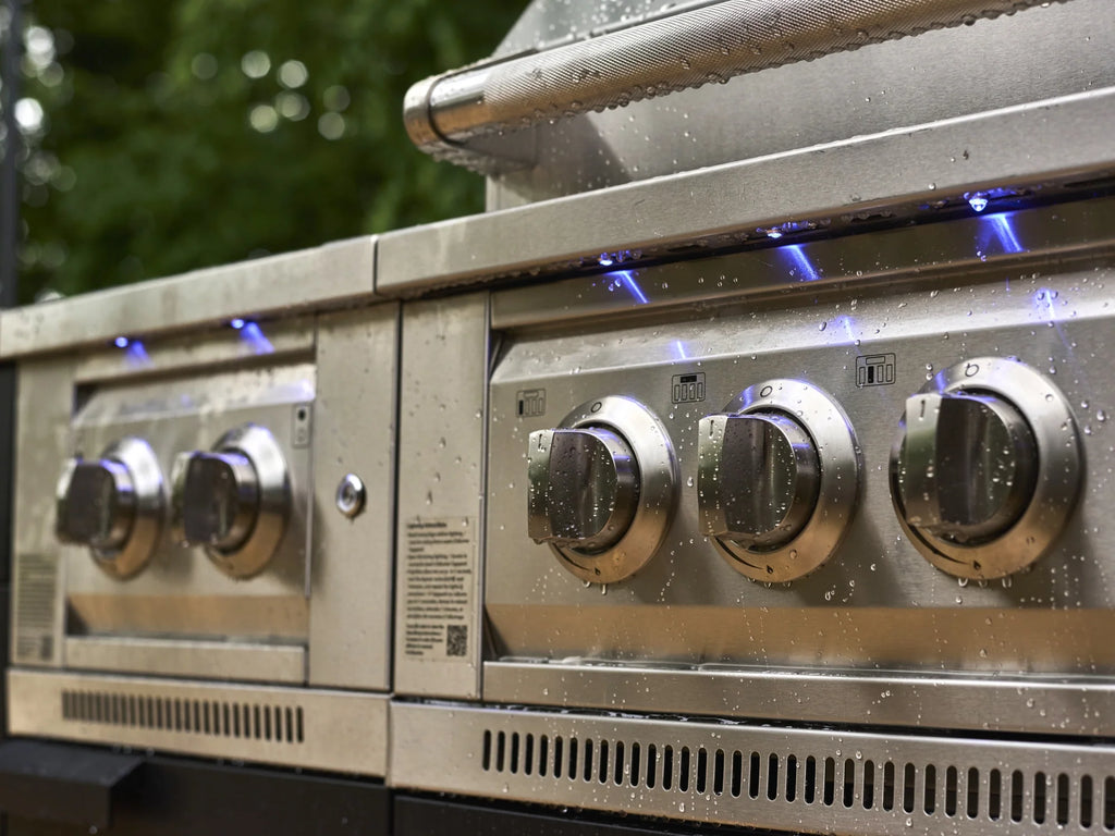 Classic Series 4PC Modular Outdoor Kitchen · 304 Stainless Steel · SS Door · Platinum Grill